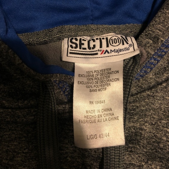 Kentucky Majestic Hooded Sweatshirt. Size Large. - Picture 2 of 2